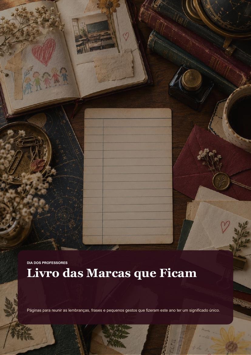 Capa · Livro das Marcas que Ficam