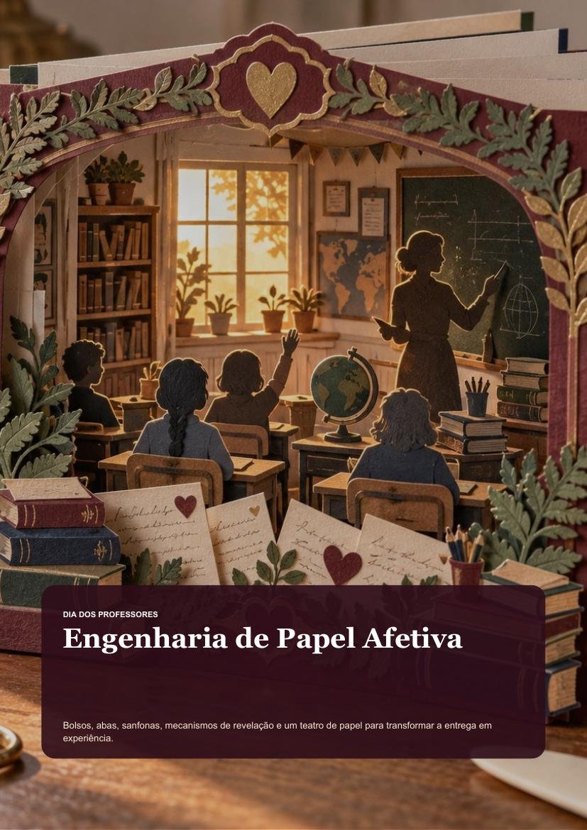 Capa · Engenharia de Papel Afetiva