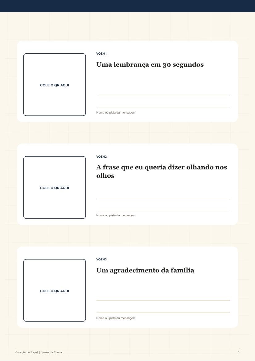 Página 3 · Vozes da Turma